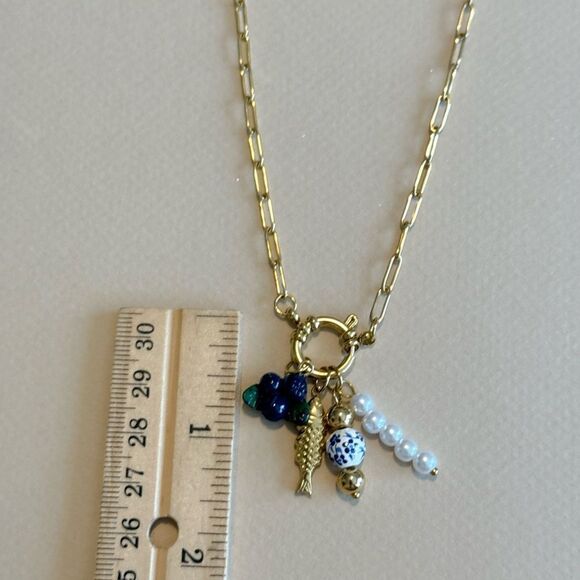 Boho charm Necklace #1528 - Picture 4 of 4